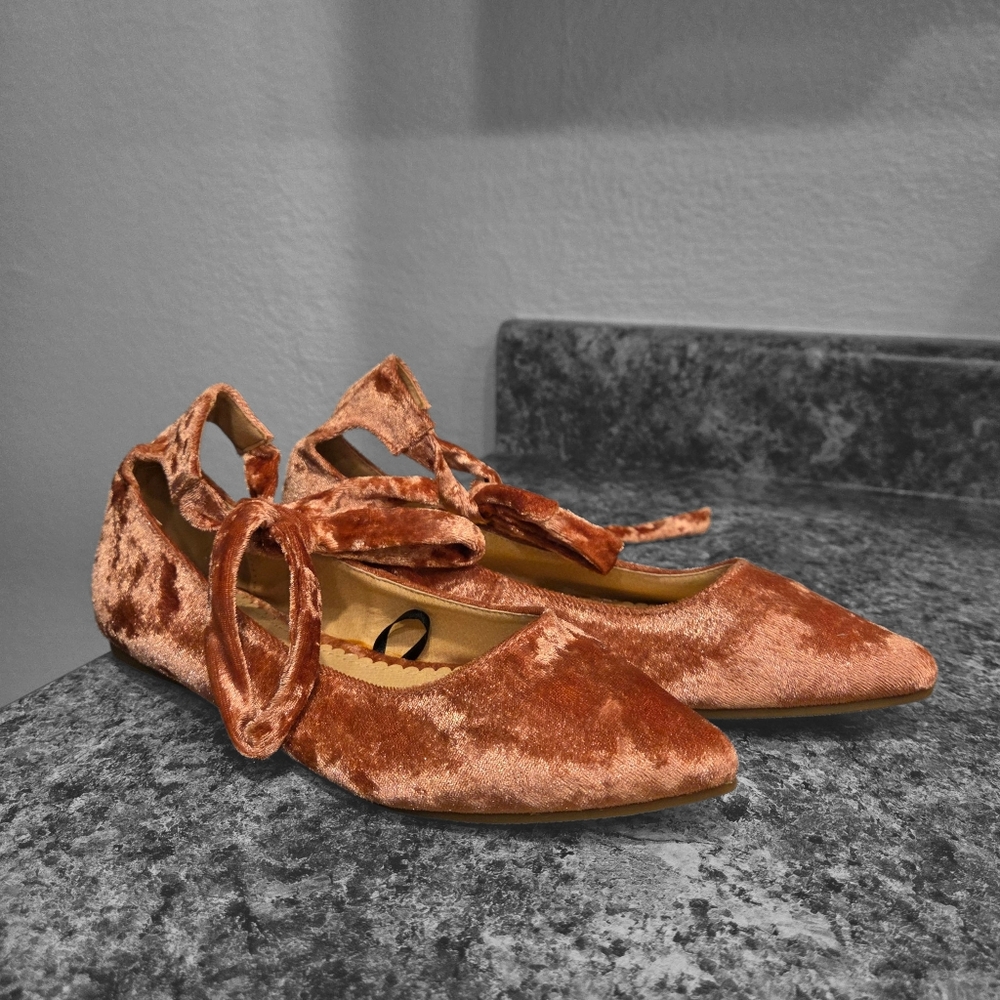 Elegant Velvet Women's Balletcore Flats